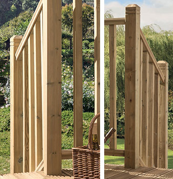 Decking Balustrades Devon