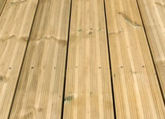 cedar decking Devon